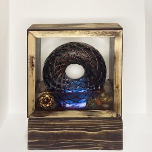 Torus Enerji Ahşap Sanatsal (16cm)